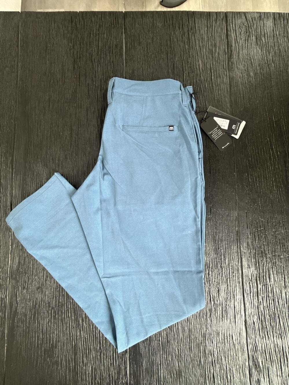 TravisMathew Gyoza Pant Size 30 Blue Performance Golf Trousers